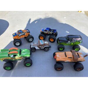 Hot Wheels Monster Jam 1/64 Scale Monster Truck Lot of 6